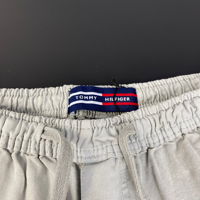 Shorts de Sarja Tommy Hilfiger Cinza Masculino