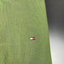 Camiseta Básica Tommy Hilfiger Verde Masculina Malha Importada