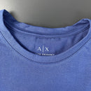 Camiseta Armani Exchange Azul Marinho Masculina Malha Importada