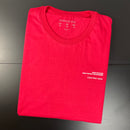 Camiseta Básica Calvin Klein Vermelha Masculina Malha Importada