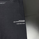 Camiseta Calvin Klein Preta Masculina Malha Importada