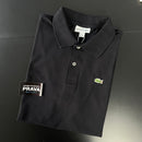 Camisa polo Lacoste preta masculina