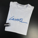 Camiseta Lacoste branca masculina malha importada Black Friday 2025