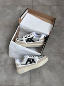 Tênis A.X Bege Masculino em Couro Legítimo