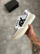 Tênis A.X Bege Masculino em Couro Legítimo